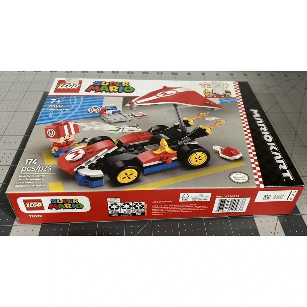 Lego 72032 Super Mario Standard Kart Mariokart New Sealed